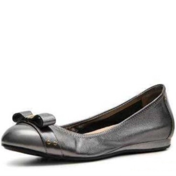 cole haan monica leather ballet flat